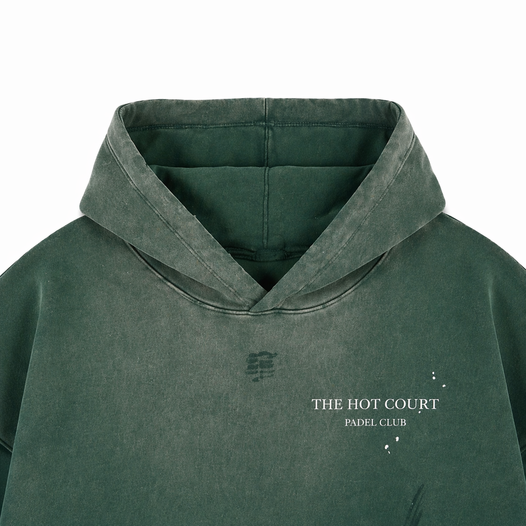 In My Padel Era Hoodie - Vintage Green