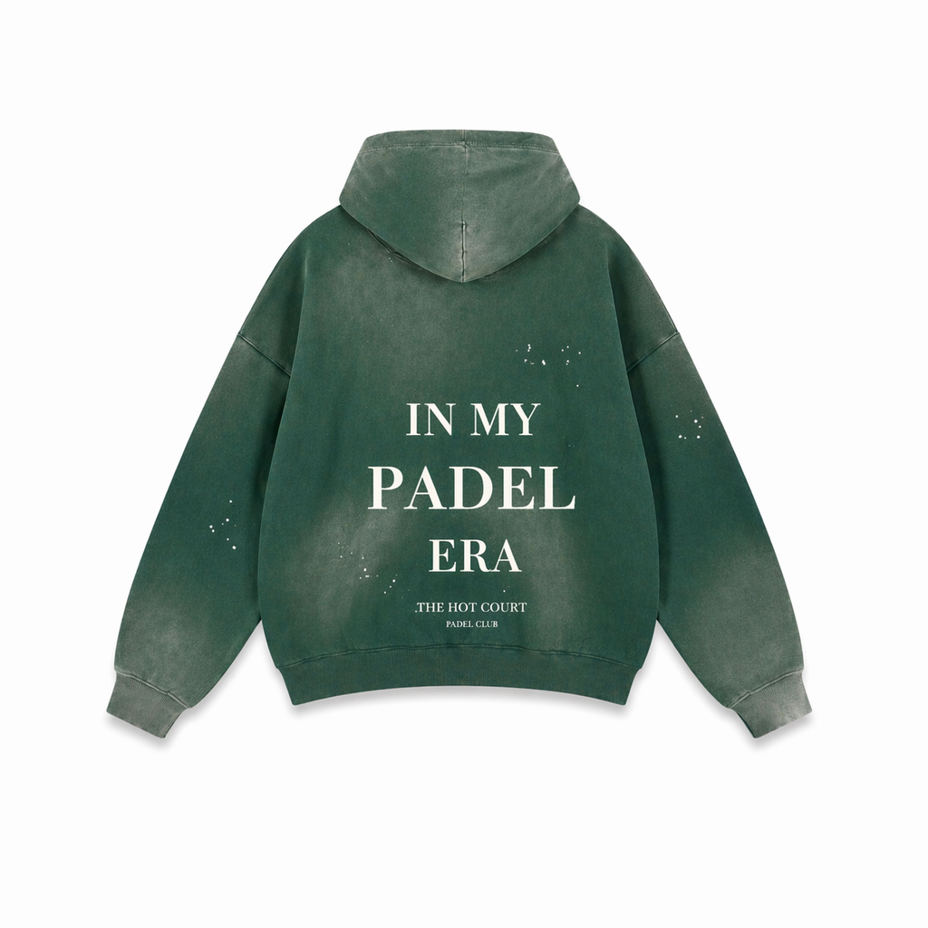 In My Padel Era Hoodie - Vintage Green