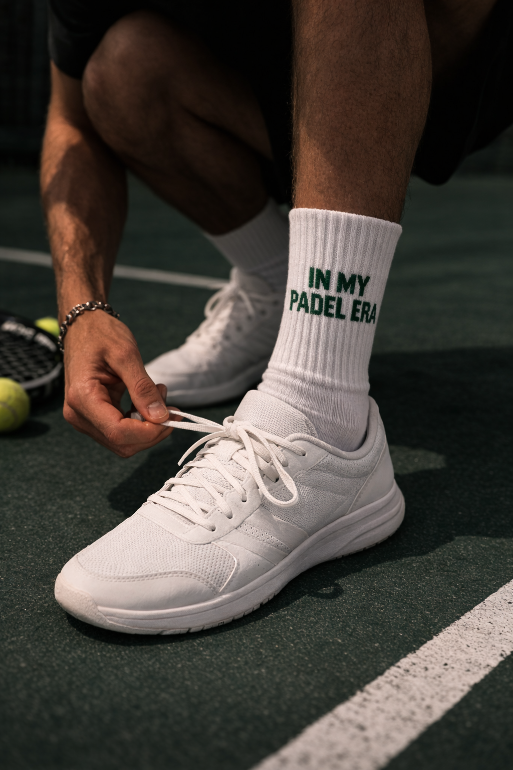 In My Padel Era Crew Socks