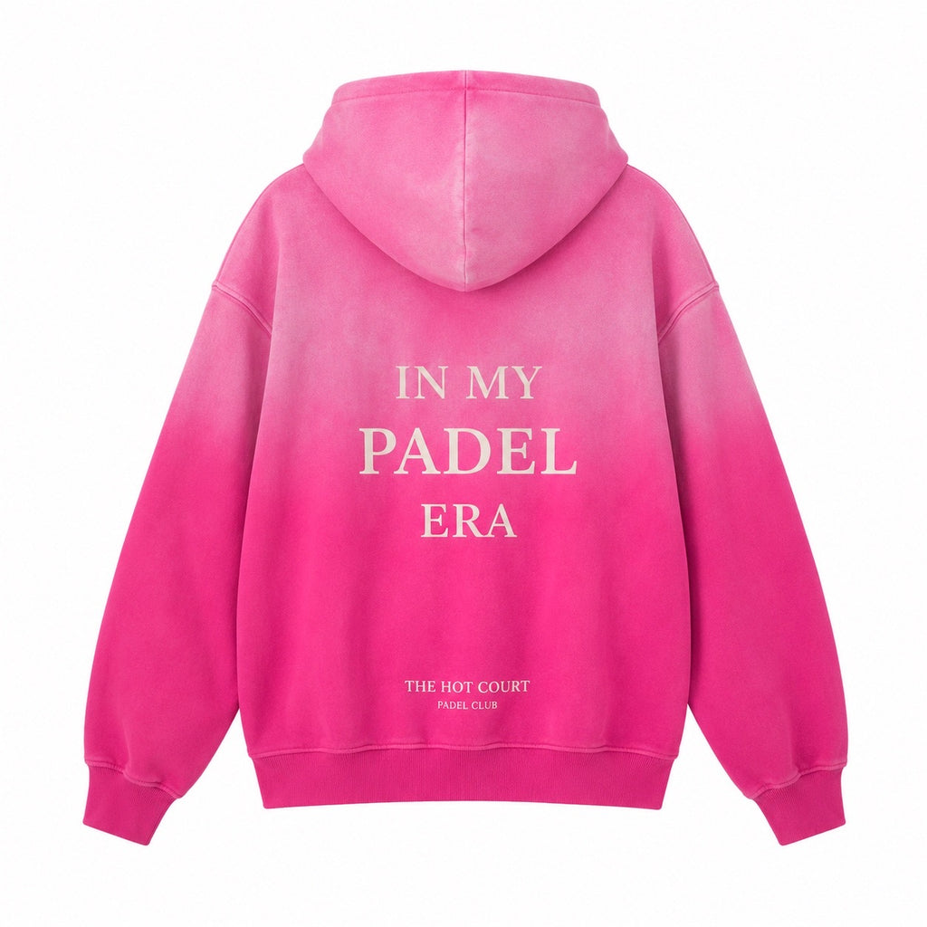 In My Padel Era Hoodie - Sunfade Pink