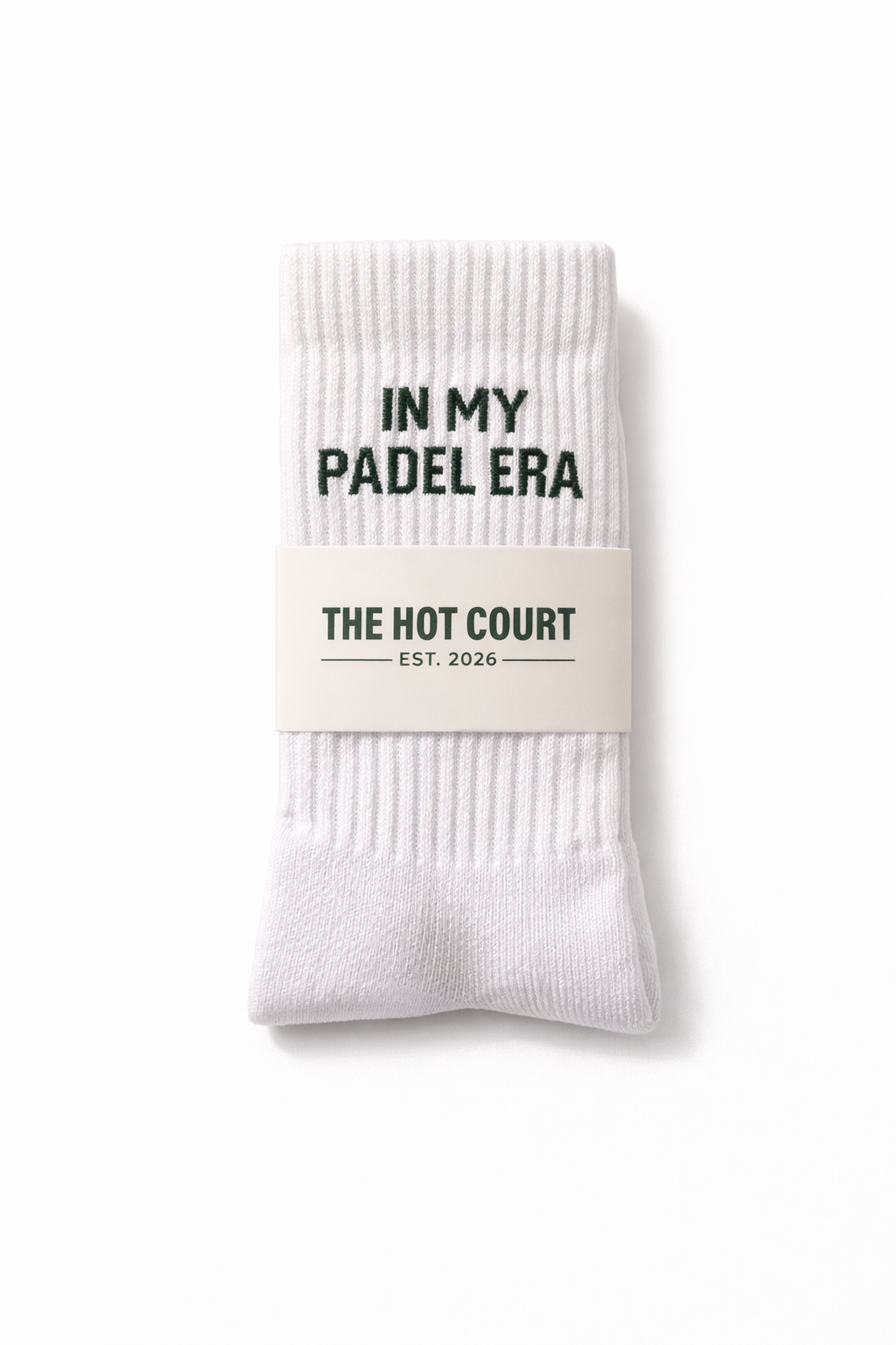 In My Padel Era Crew Socks