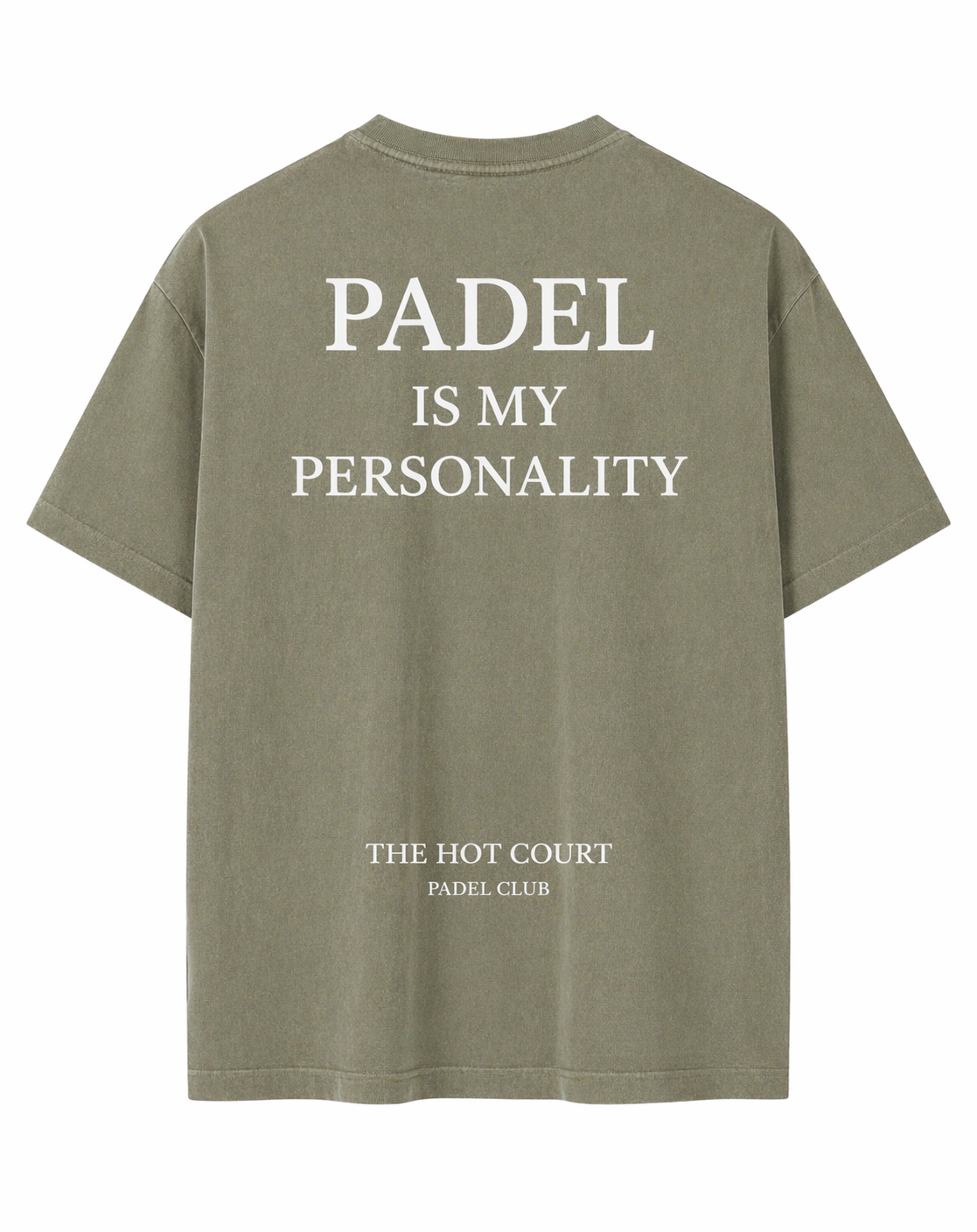 Padel Is My Personality T-Shirt — Vintage Green