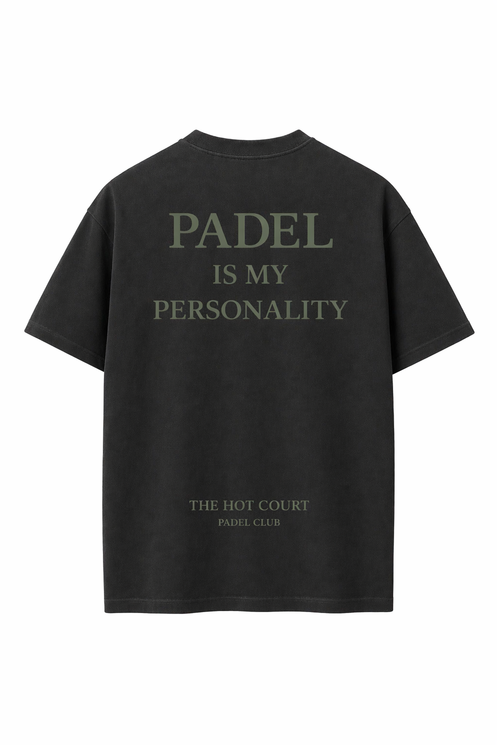 Padel Is My Personality T-Shirt — Vintage Black